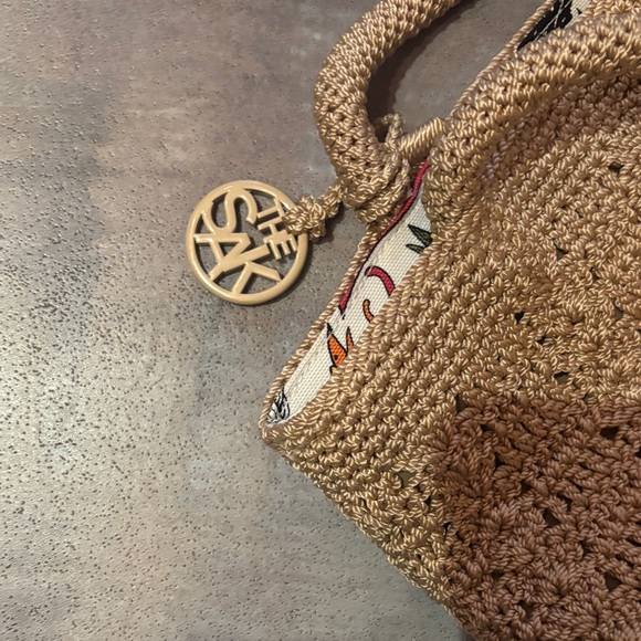 The Sak Brown Crochet Tote Bag - Picture 3 of 3